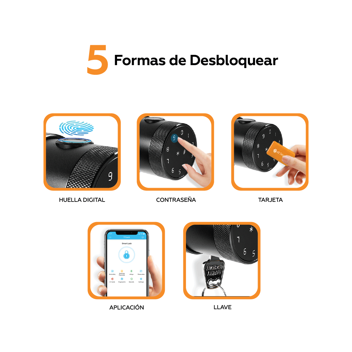 Cerradura Inteligente CI100BTNE - Imagen 5