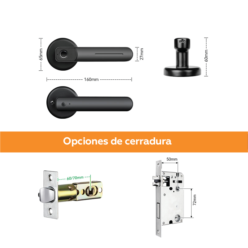 Cerradura Inteligente CI15BTNE - Imagen 2